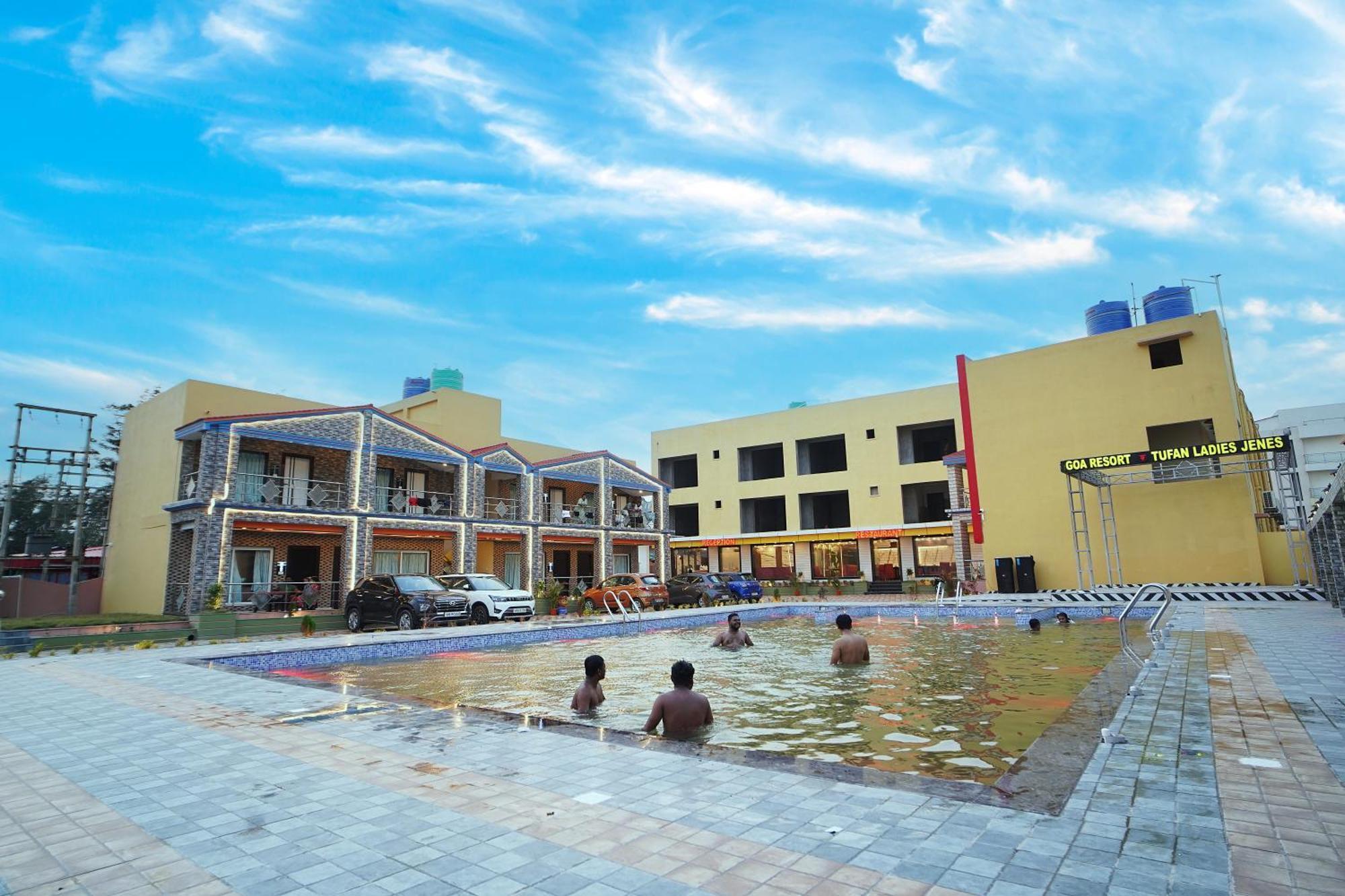 Goa Beach Resort On Beach Mandarmani Eksteriør bilde