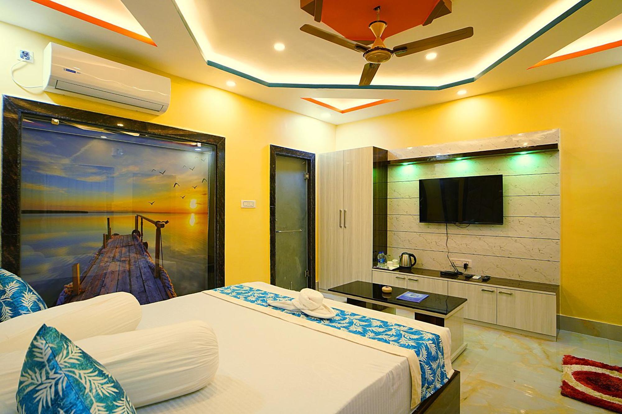 Goa Beach Resort On Beach Mandarmani Eksteriør bilde