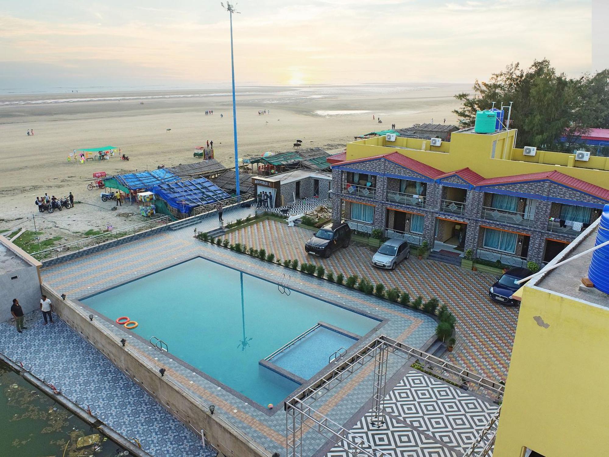 Goa Beach Resort On Beach Mandarmani Eksteriør bilde
