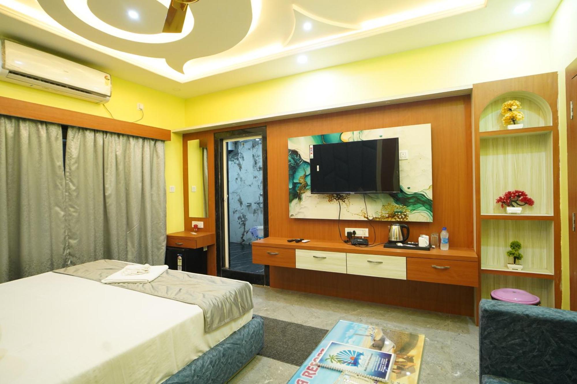 Goa Beach Resort On Beach Mandarmani Eksteriør bilde